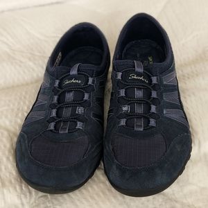 Skechers, navy blue, size 7